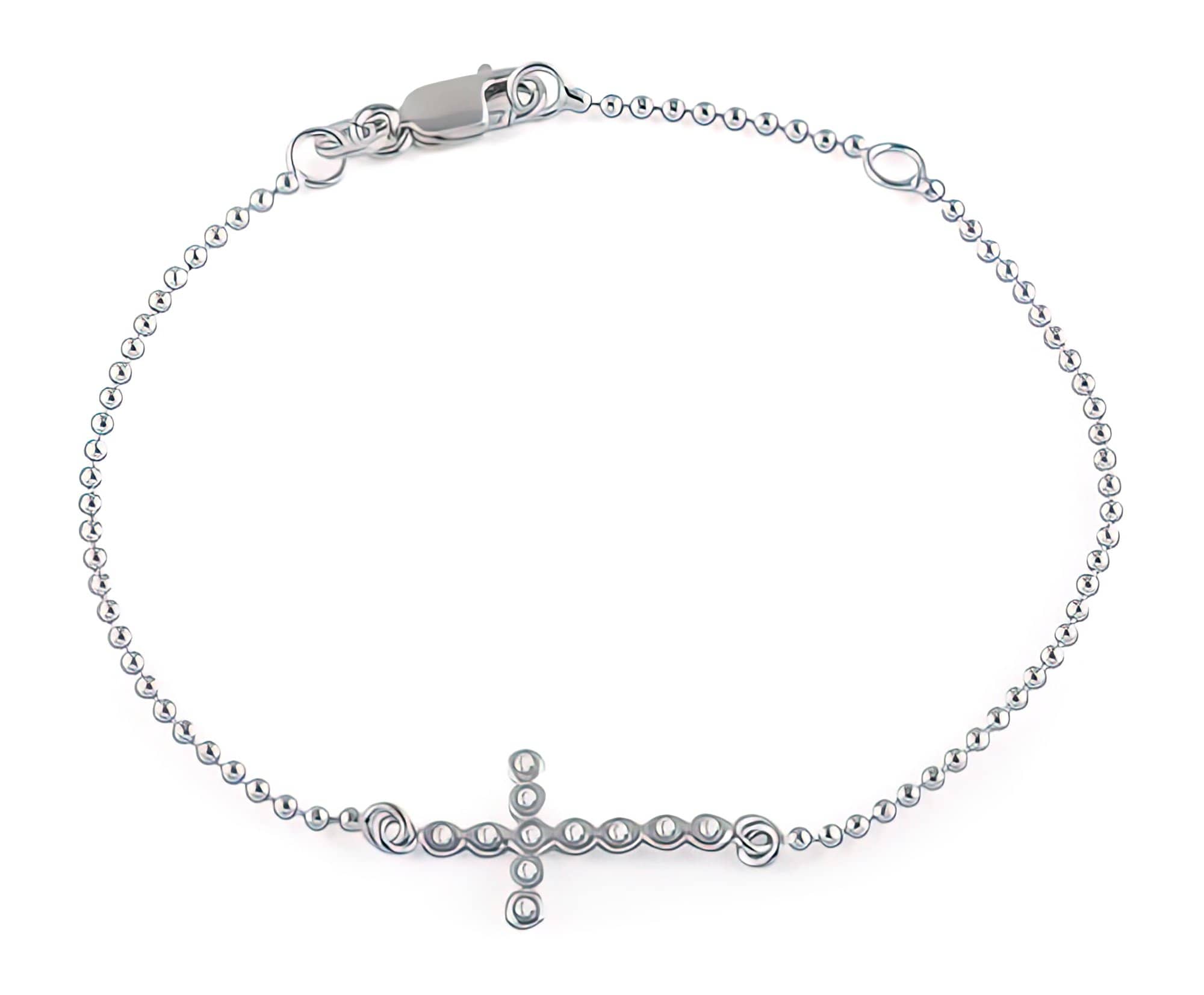 cross beaded bracelet