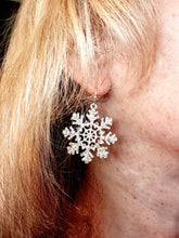 snowflake earrings