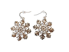 snowflake earrings