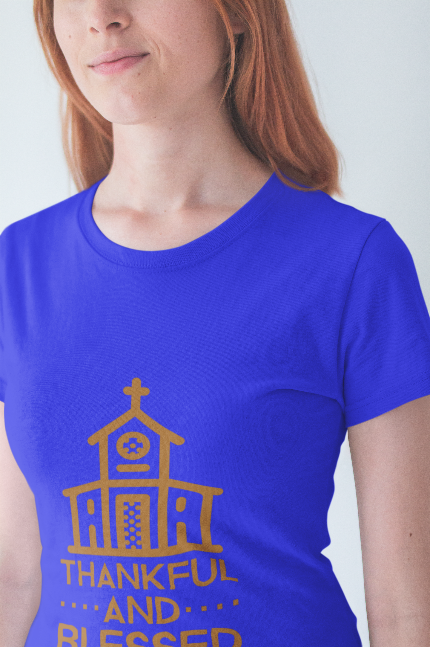 6004 Bella + Canvas Ladies Favorite T-Shirt Thankful and Blessed 10 Colors 5 Sizes T-Shirts (3010787639396)