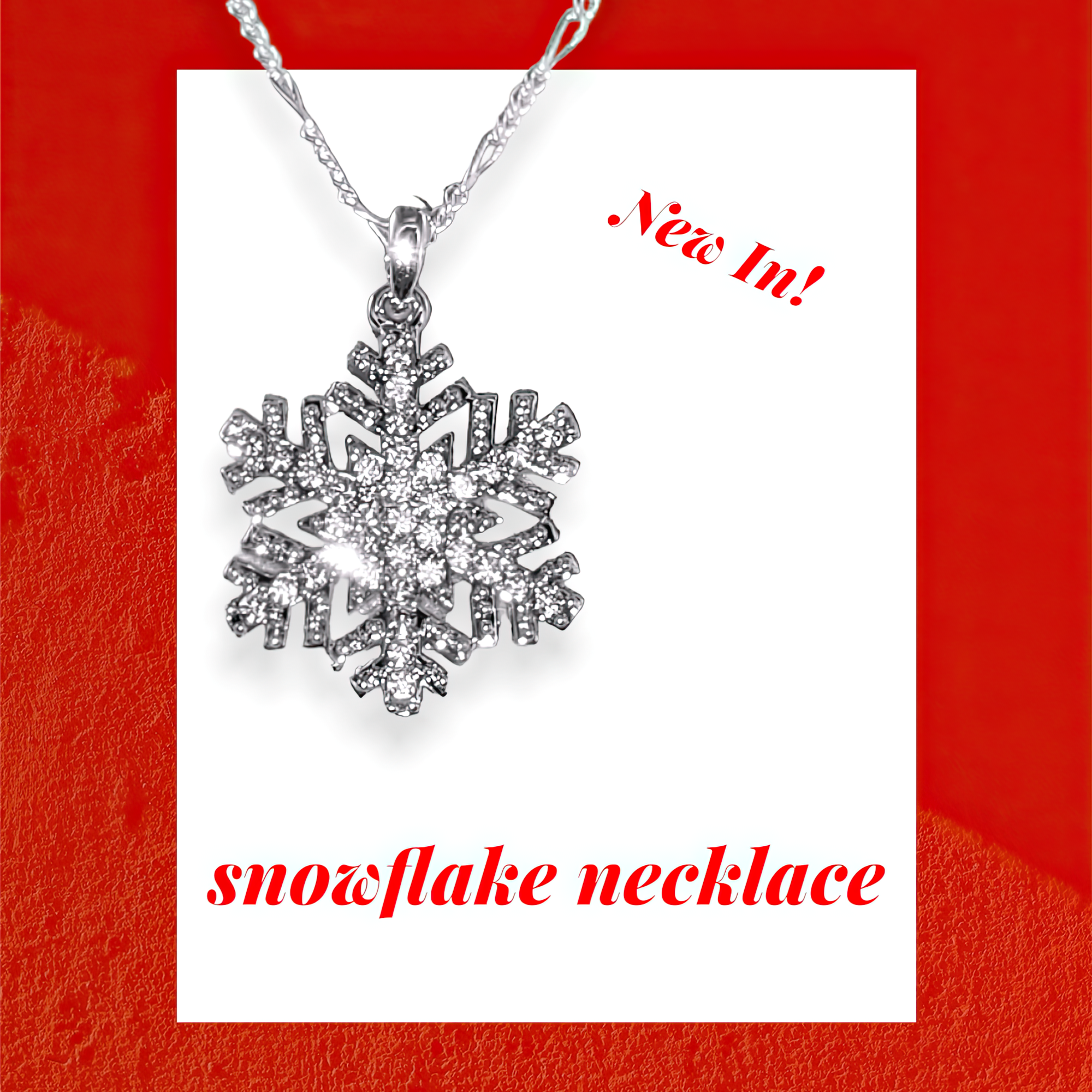 Snowflake Necklace