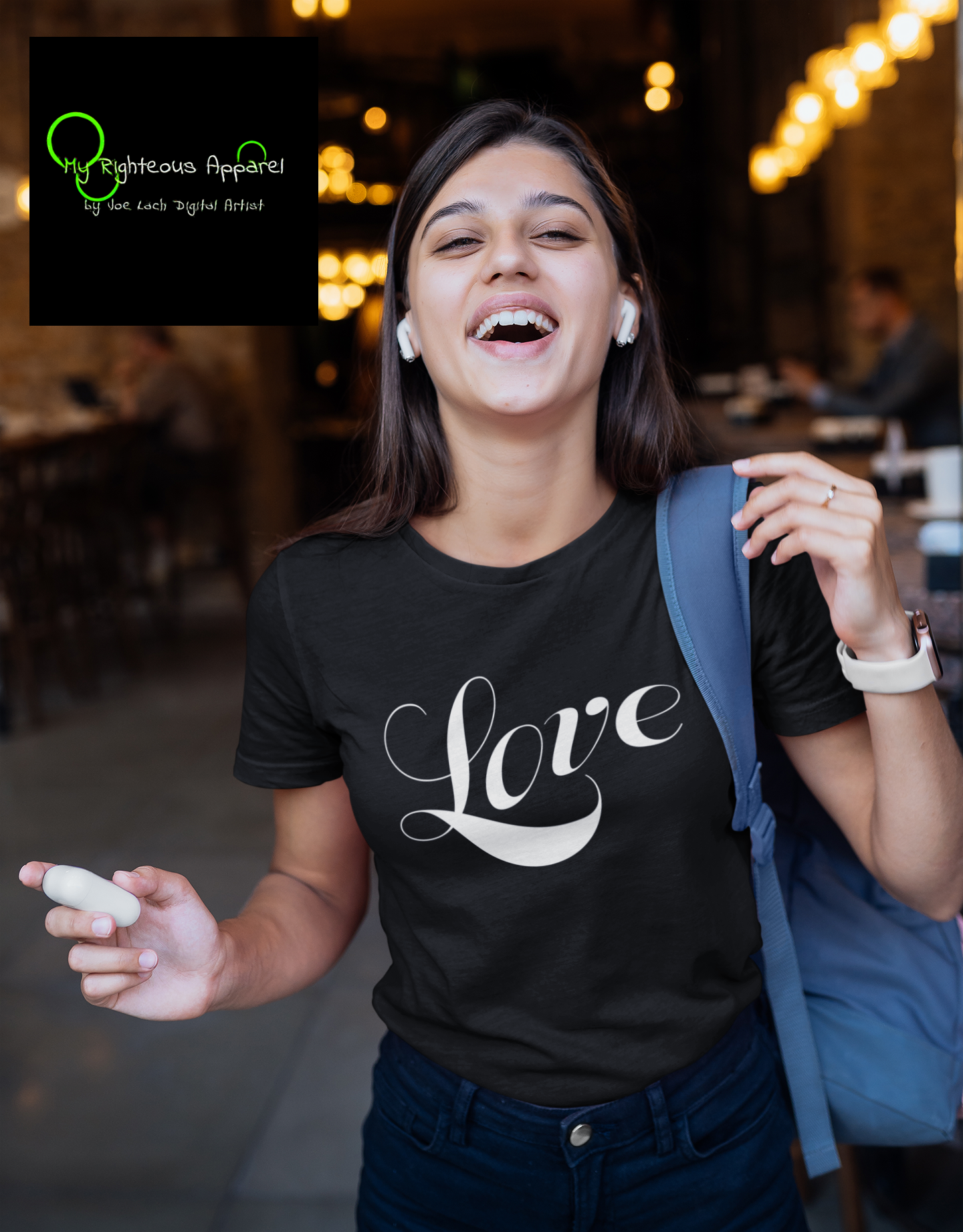 Bella & Canvas Short Sleeve Tee "Love" (4734351442014)