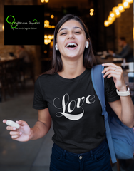 Bella & Canvas Short Sleeve Tee "Love" (4734351442014)