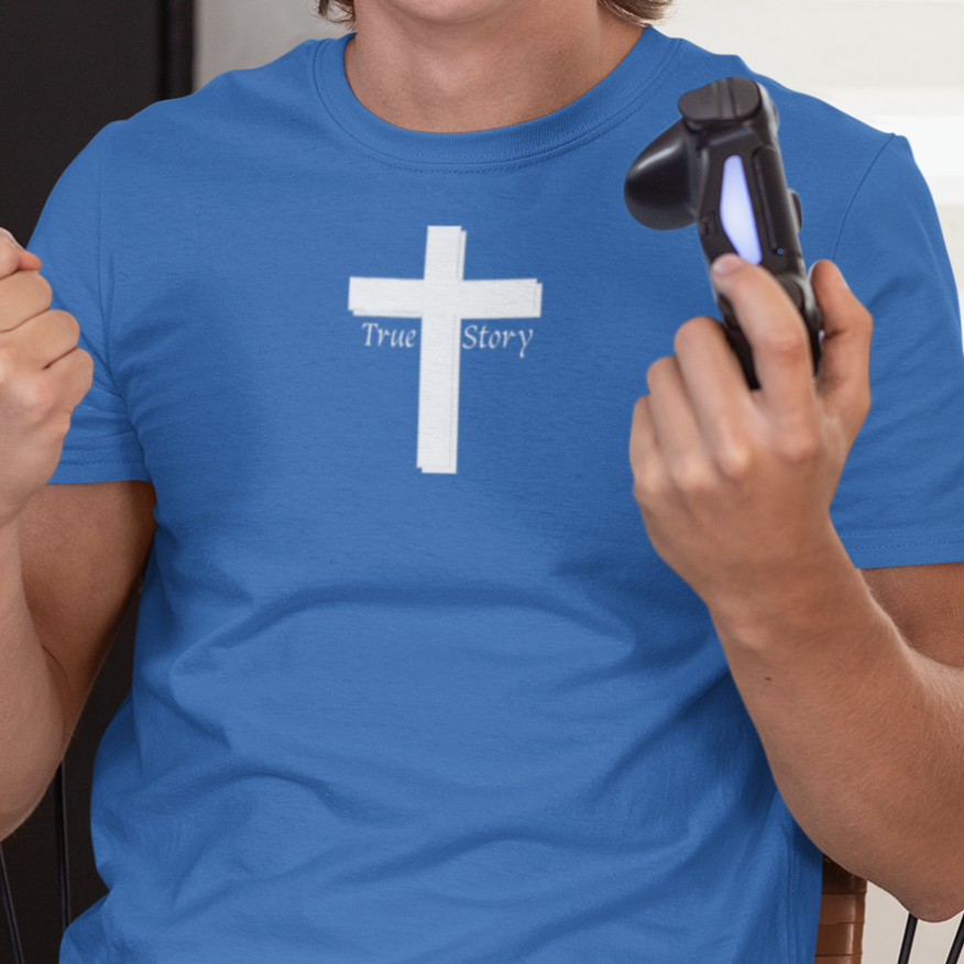 Bella & Canvas 3001 t-Shirt "True Story" in 10 Colors and 7 Sizes (3444973240420)