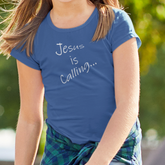 Kids LAT Apparel Tee "Jesus is Calling" white font
