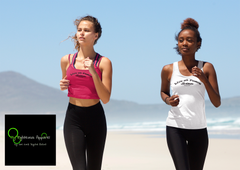 Next Level Ideal Racerback Tank "Live at Peace" (4628520140894)