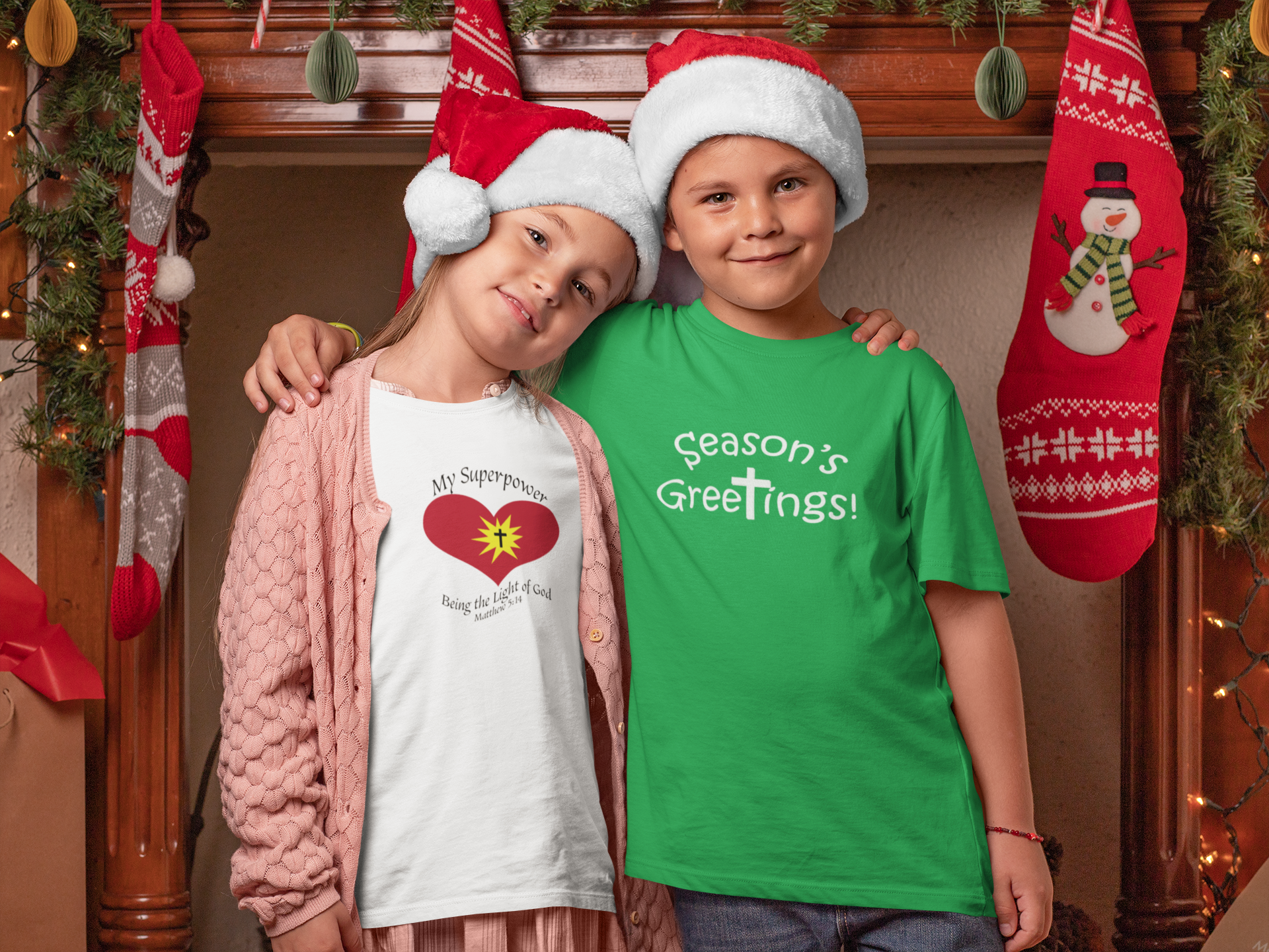 Girls Princess Tee "My superpower" in 5 colors and 5 Sizes (4334316257374)