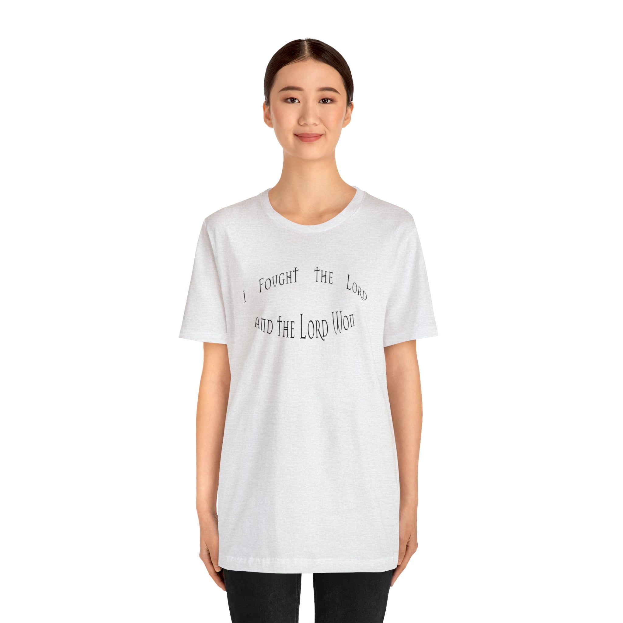 Bella & Canvas Short Sleeve Tee "The Lord Won"