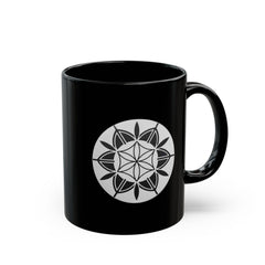 Mandala Black Mug