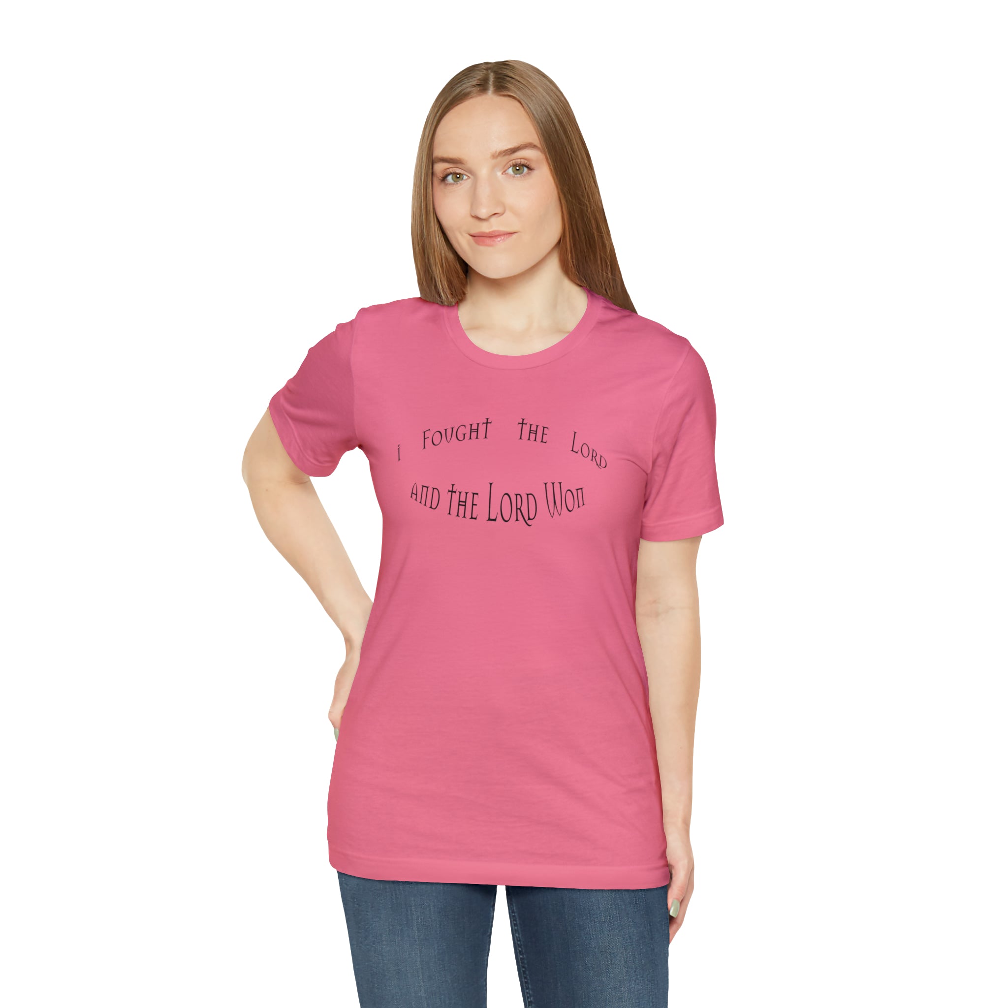Bella & Canvas Short Sleeve Tee "The Lord Won"