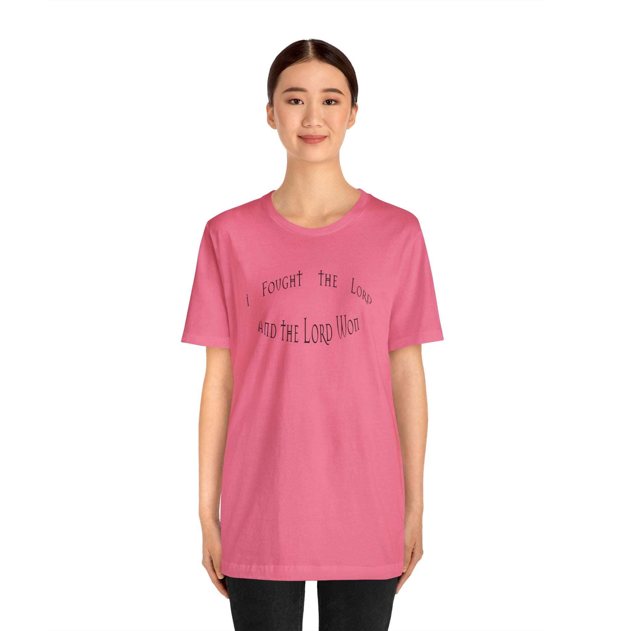 Bella & Canvas Short Sleeve Tee "The Lord Won"