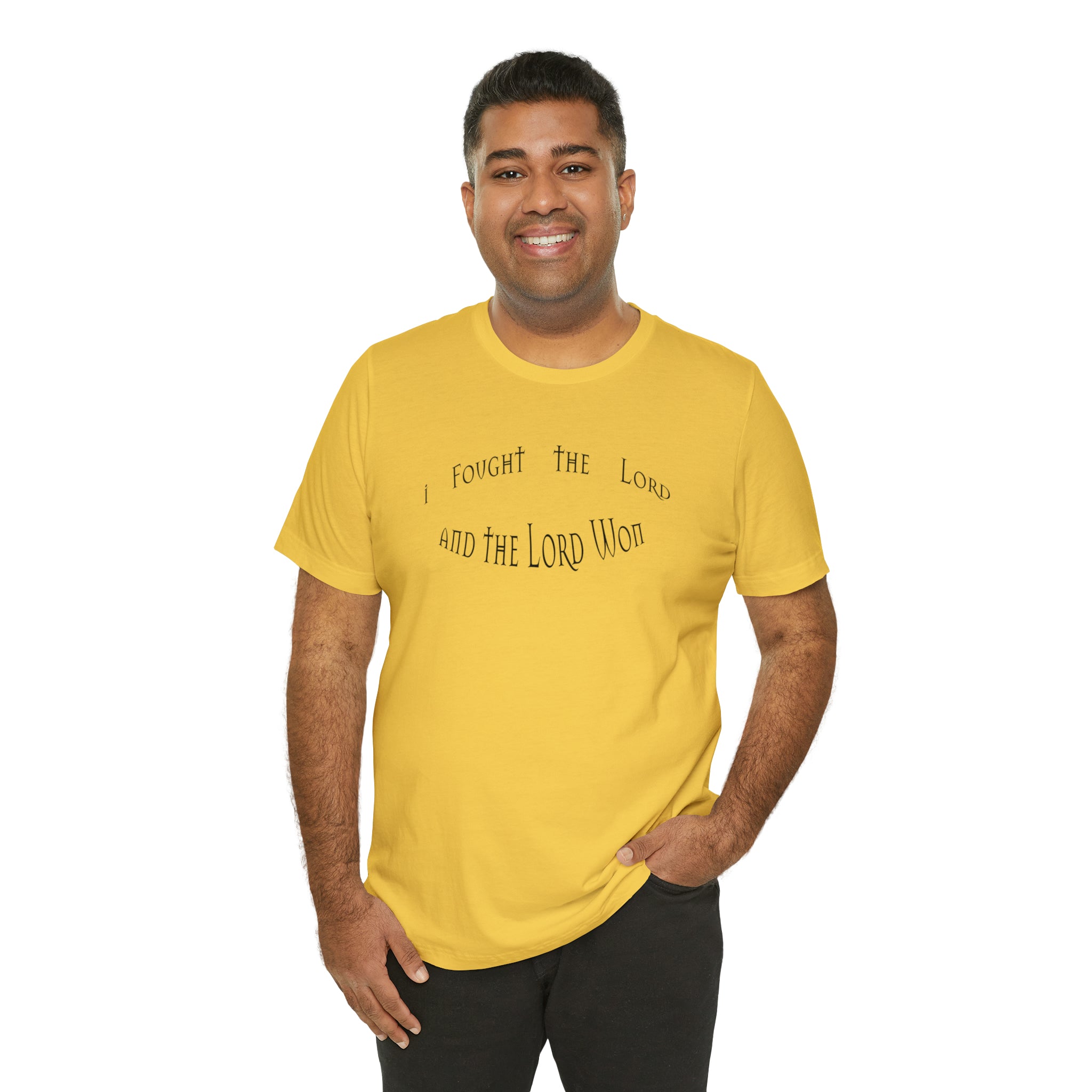 Bella & Canvas Short Sleeve Tee "The Lord Won"
