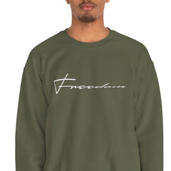Heavy Blend Crewneck Sweatshirt "Freedom"