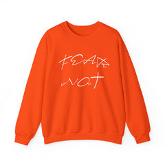 Fear Not Crewneck Sweatshirt - Inspirational "Fear Not" Pullover