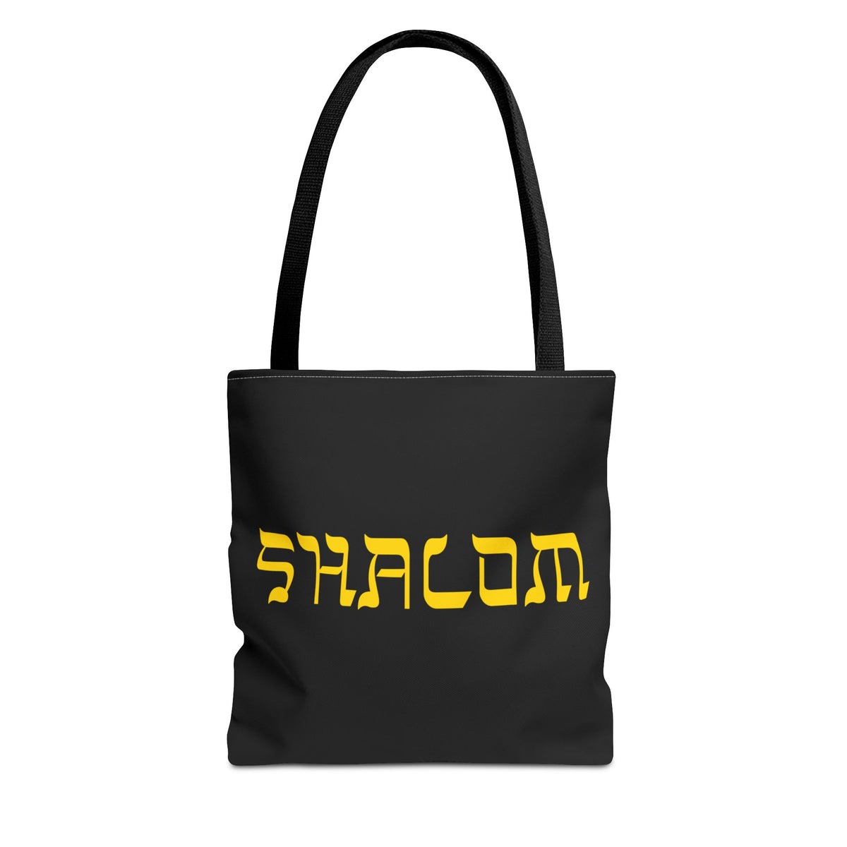 Shalom Tote Bag | Hebrew Font