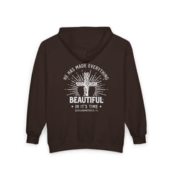 Heavy Blend™ Full Zip Hoodie Sweatshirt "Everything Beautiful" Back Print
