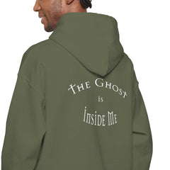 The Ghost Is Inside Me Hoodie | Spooky Gothic Quote Sweatshirt
