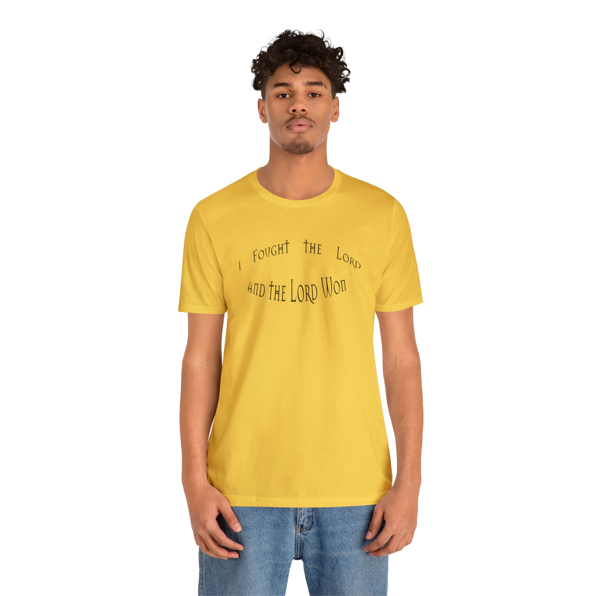 Bella & Canvas Short Sleeve Tee "The Lord Won"