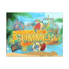 Canvas Gallery Wrap "Palm Summer"