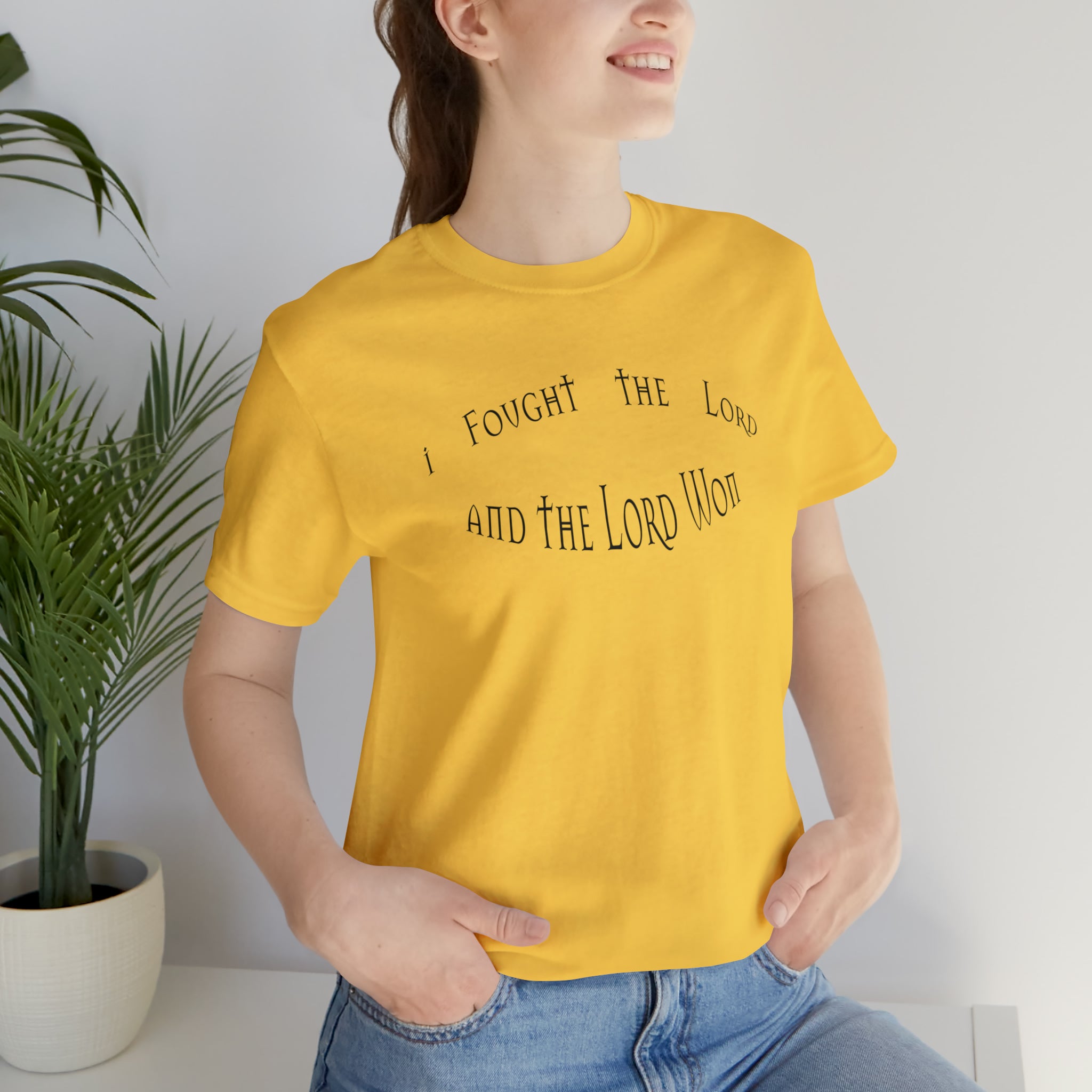Bella & Canvas Short Sleeve Tee "The Lord Won"