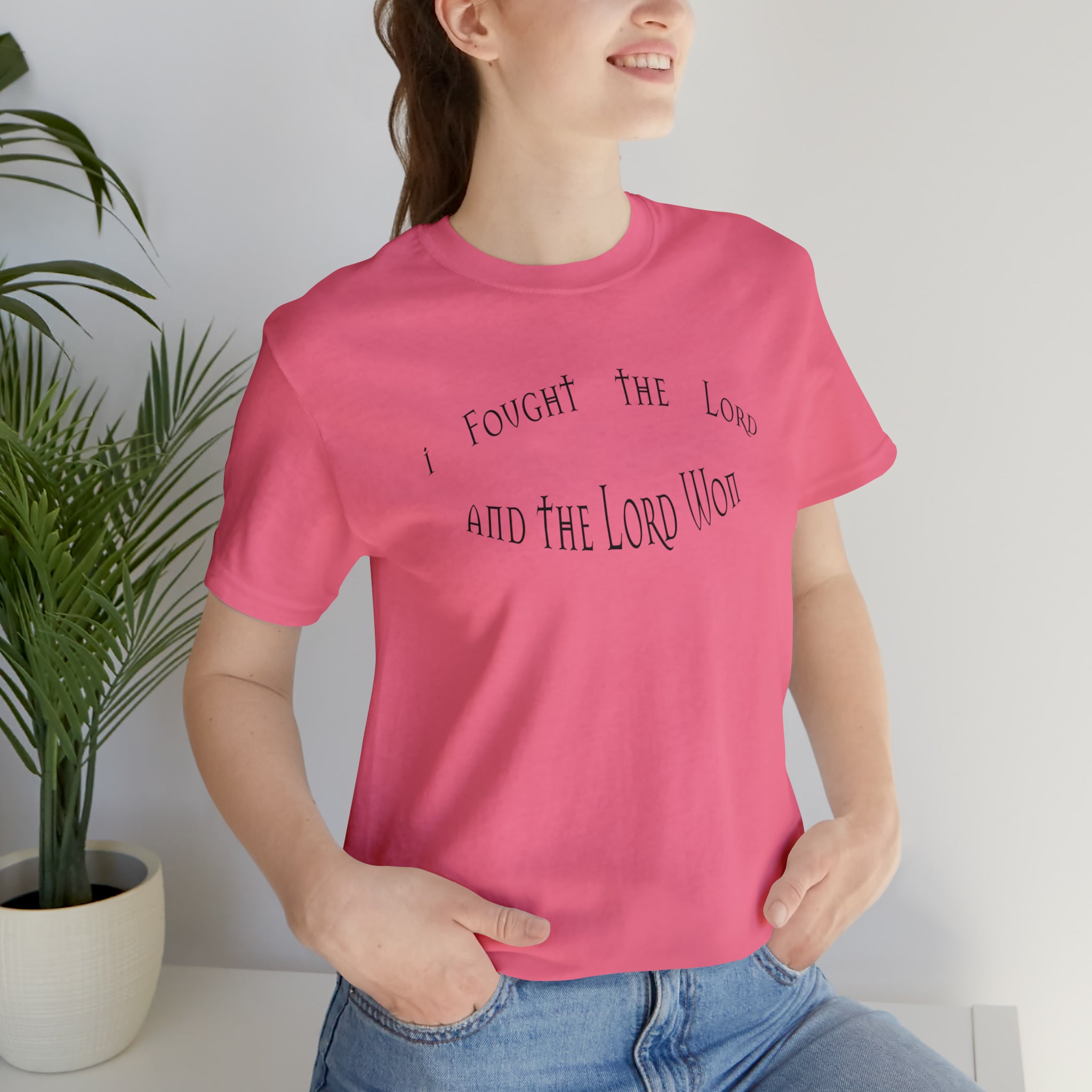 Bella & Canvas Short Sleeve Tee "The Lord Won"