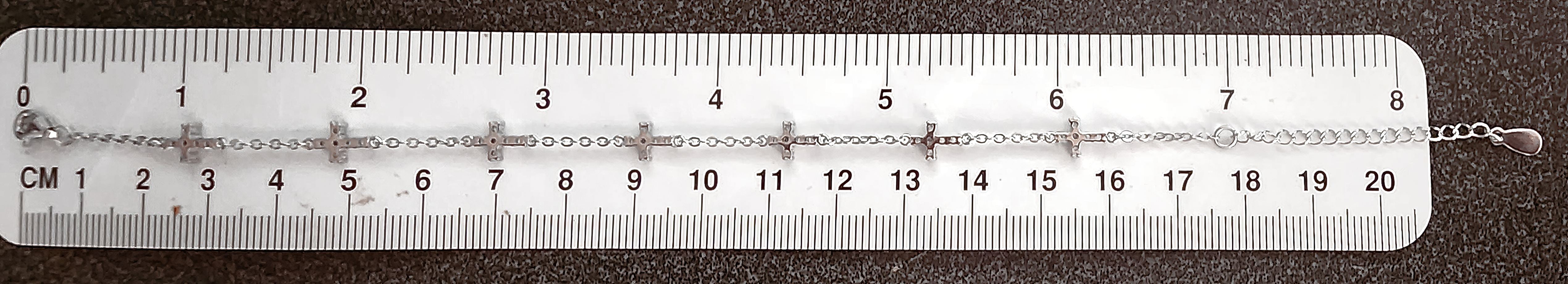  Cross Charm Bracelet