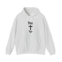Heavy Blend Hooded Sweatshirt "Peace Sign"