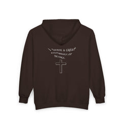 Full Zip Hoodie 'A Disturbance in the Force' Printed on the back
