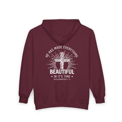 Heavy Blend™ Full Zip Hoodie Sweatshirt "Everything Beautiful" Back Print