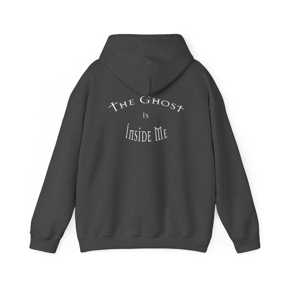 The Ghost Is Inside Me Hoodie | Spooky Gothic Quote Sweatshirt