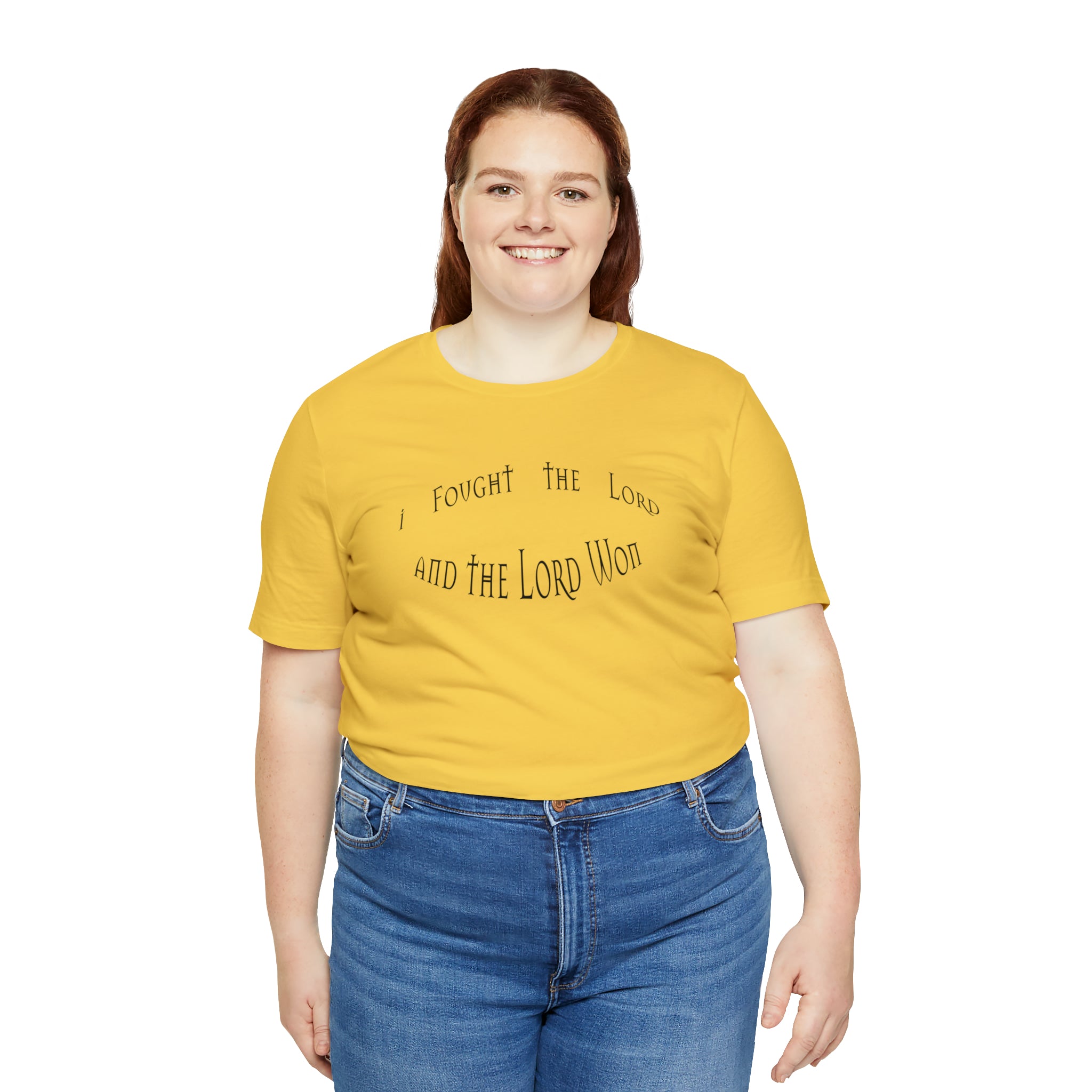 Bella & Canvas Short Sleeve Tee "The Lord Won"