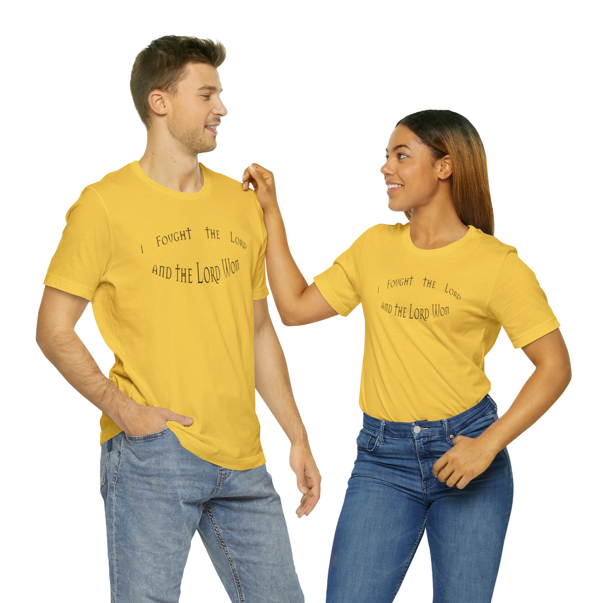 Bella & Canvas Short Sleeve Tee "The Lord Won"
