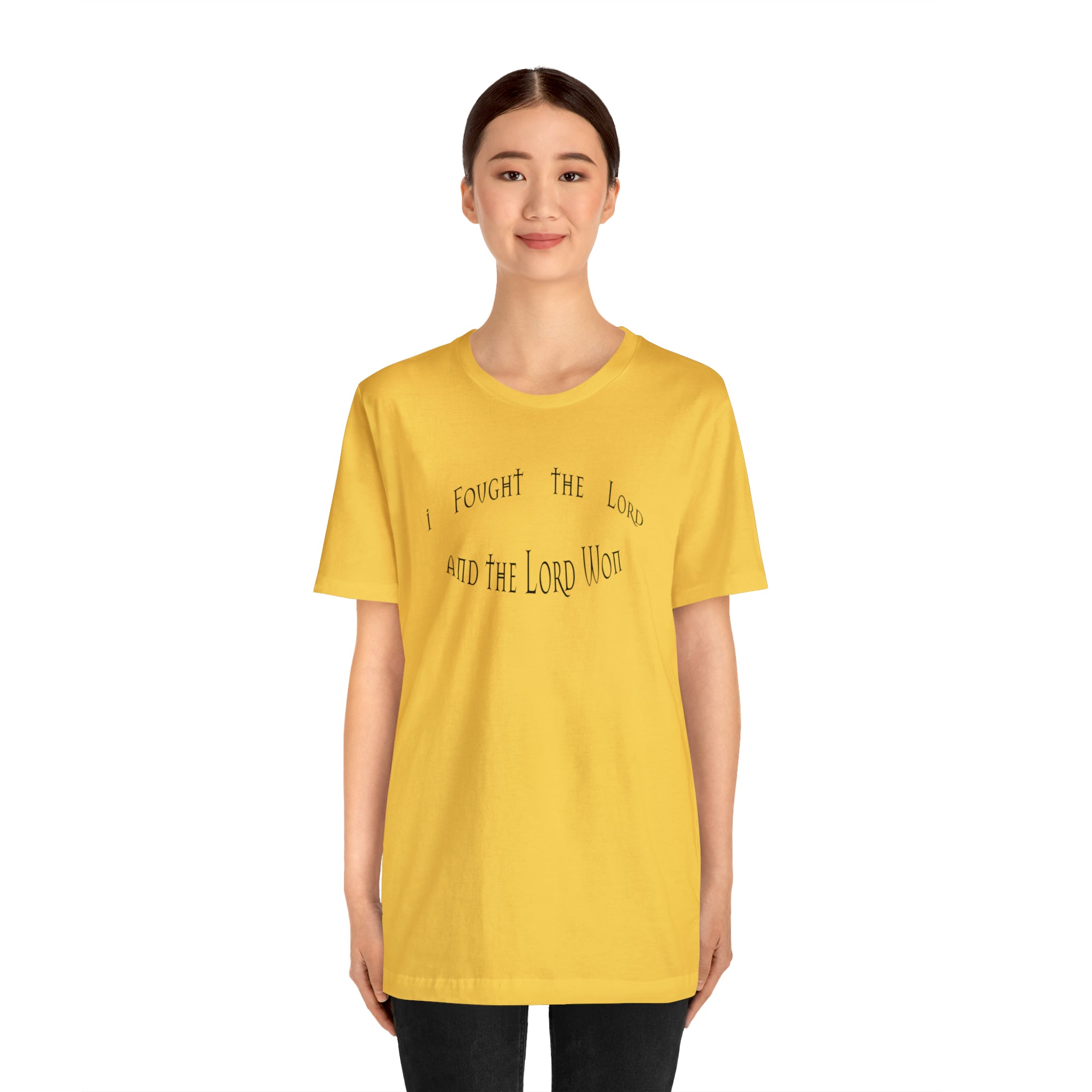 Bella & Canvas Short Sleeve Tee "The Lord Won"