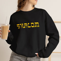 Heavy Blend Crewneck Sweatshirt "Shalom" w