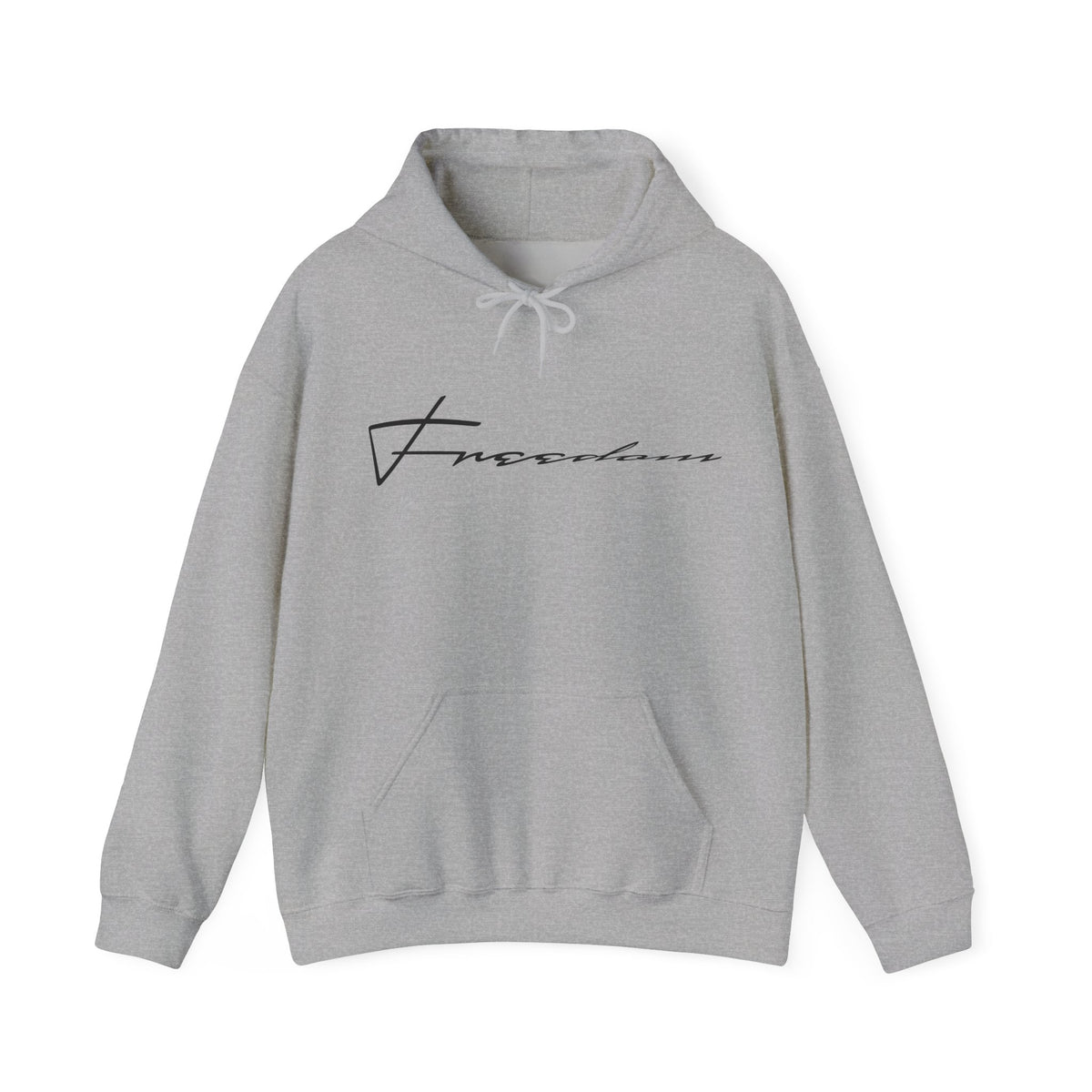 Heavy Blend Hooded Sweatshirt "Freedom" black graphic