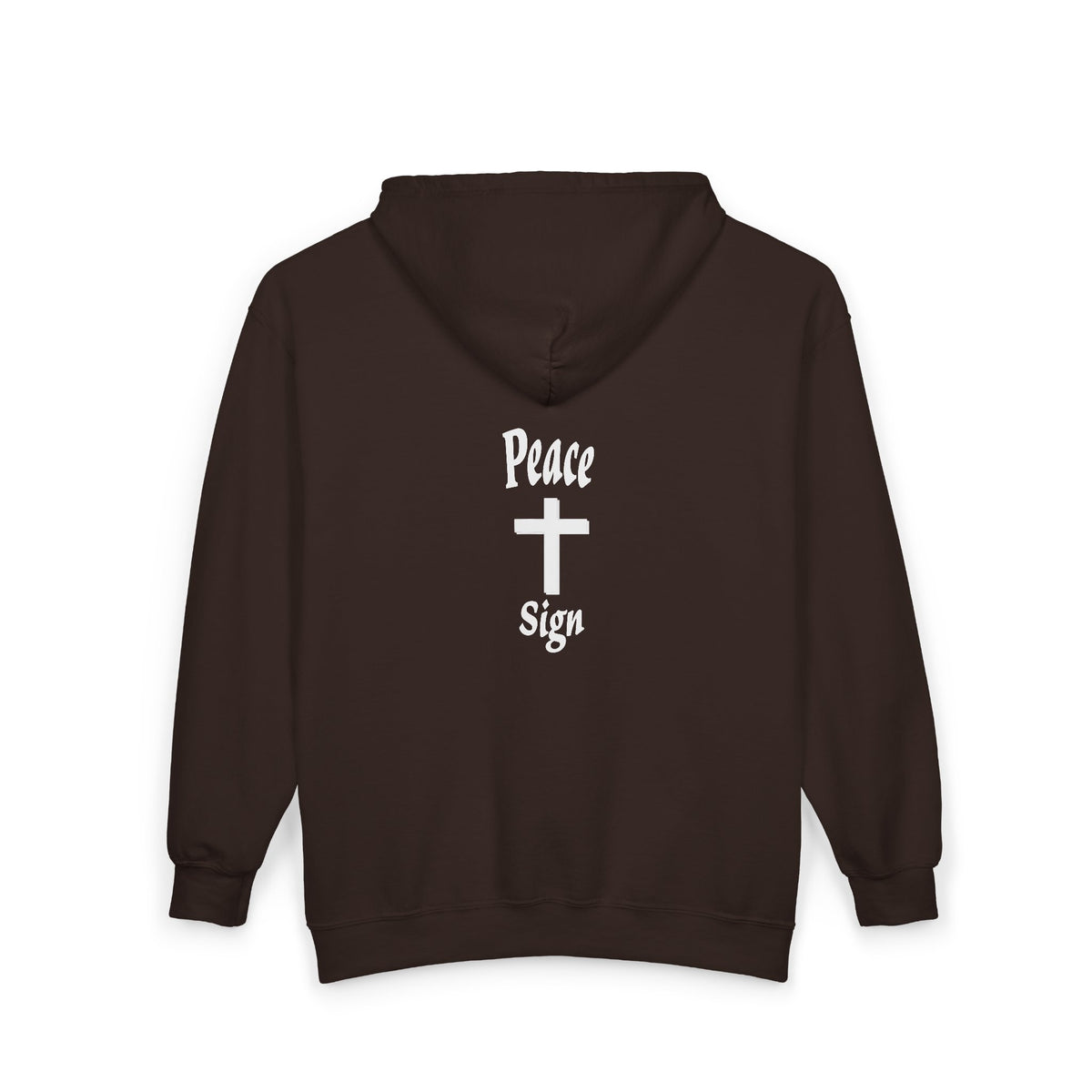 Heavy Blend Full Zip Hooded Sweatshirt "Peace Sign"