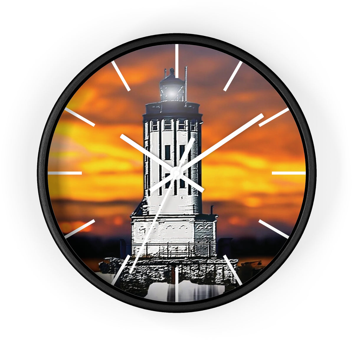 Wall Clock &quot;Angels Gate Sunset&quot;