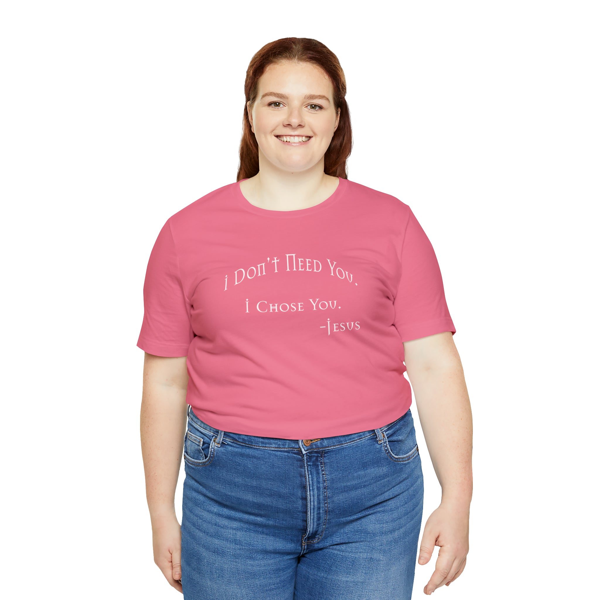 Bella & Canvas Short Sleeve Tee "I Chose You" wf