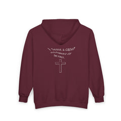 Full Zip Hoodie 'A Disturbance in the Force' Printed on the back