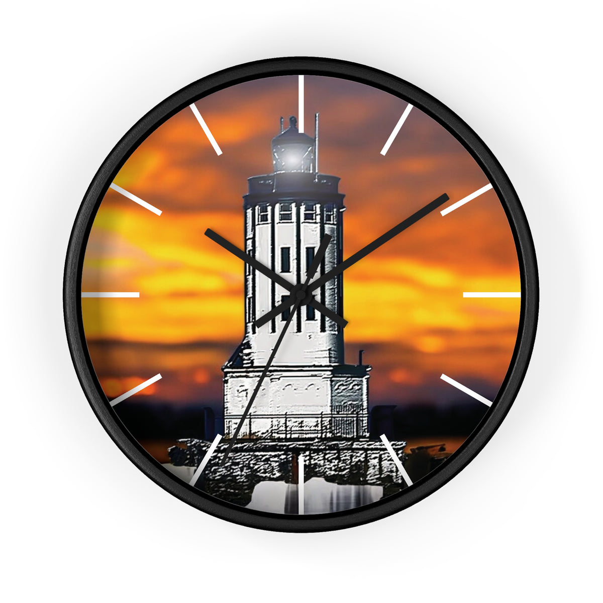 Wall Clock &quot;Angels Gate Sunset&quot;