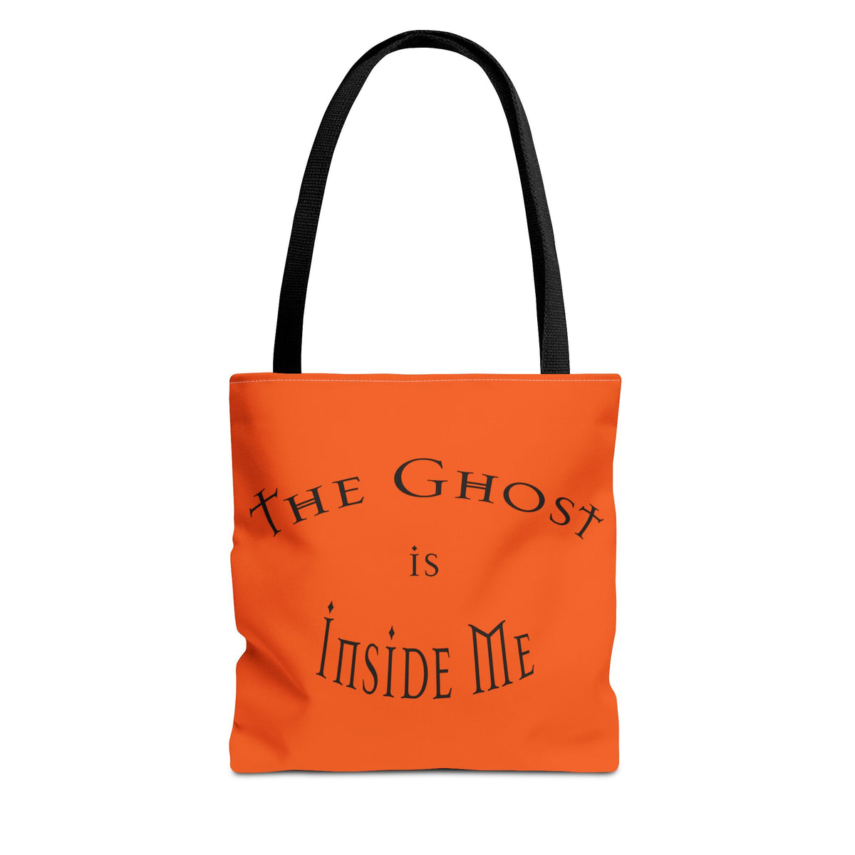 Christian Halloween Tote Bag, The Ghost is Inside Me, Halloween Satire, Halloween Tote, Halloween Christian Bag
