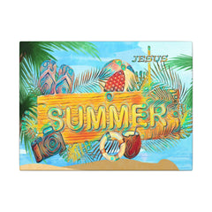 Canvas Gallery Wrap "Palm Summer"