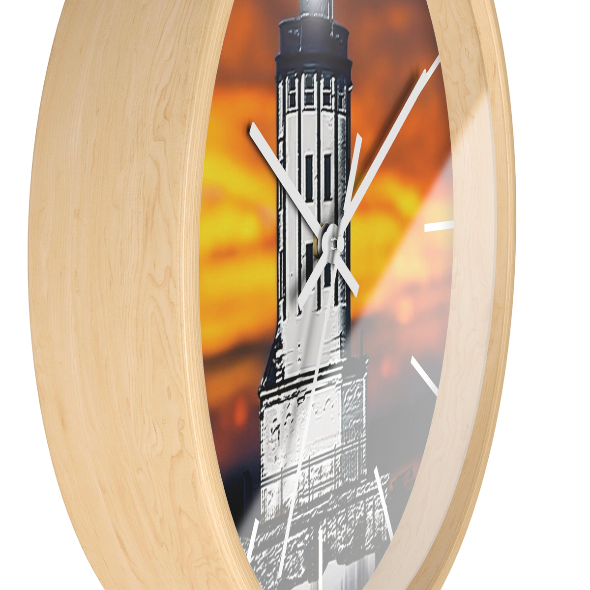 Wall Clock &quot;Angels Gate Sunset&quot;