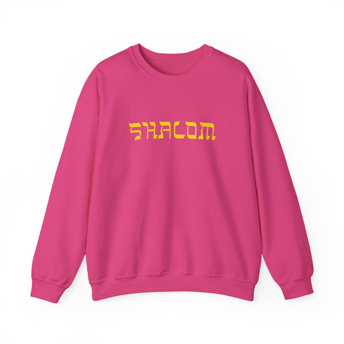 Heavy Blend Crewneck Sweatshirt "Shalom" w