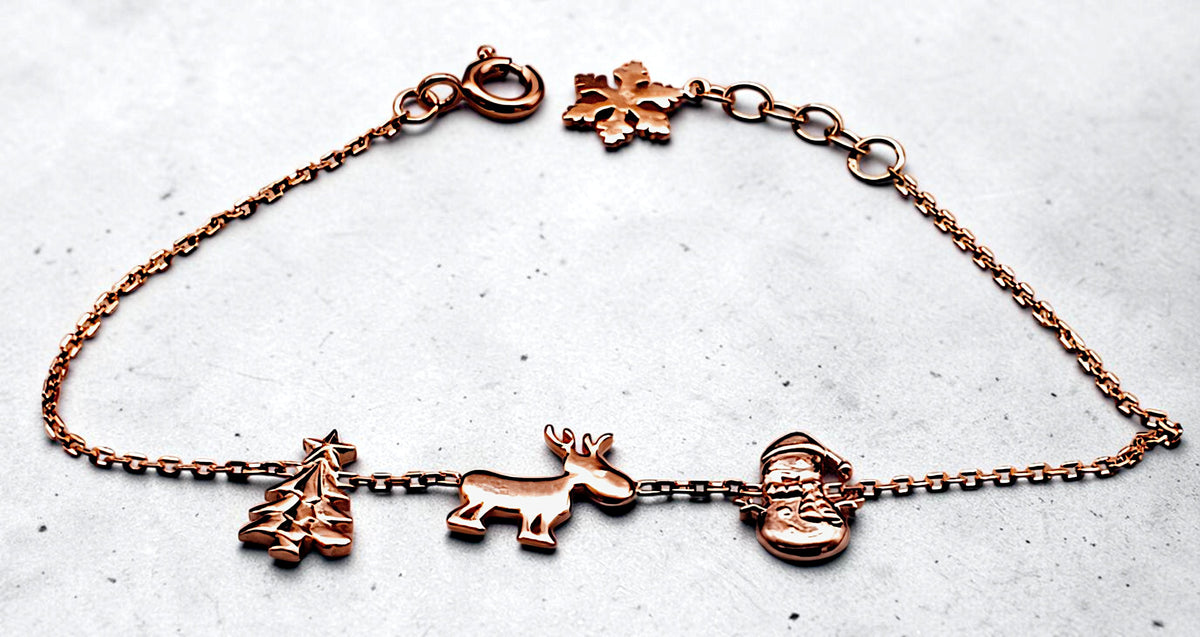 Christmas Charm Bracelet