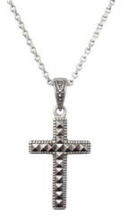 Marcasite Cross