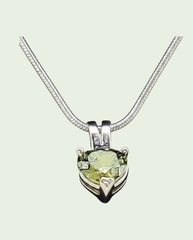 Heart Shaped Peridot