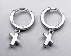 Cross Dangle Earrings