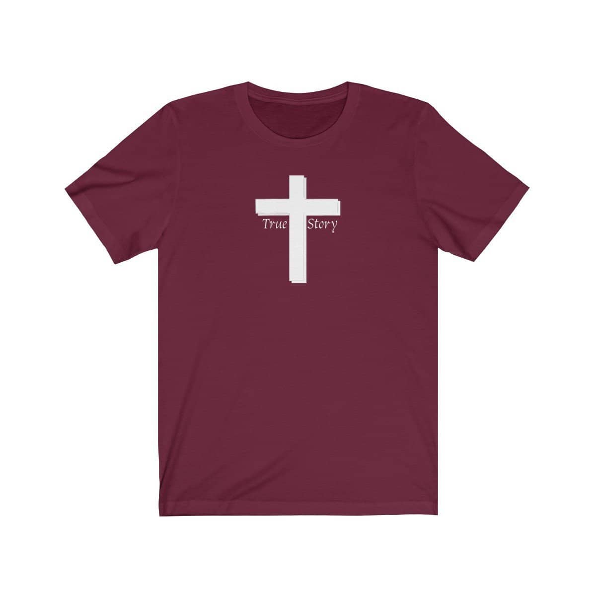 Bella & Canvas 3001 t-Shirt "True Story" in 10 Colors and 7 Sizes (3444973240420)