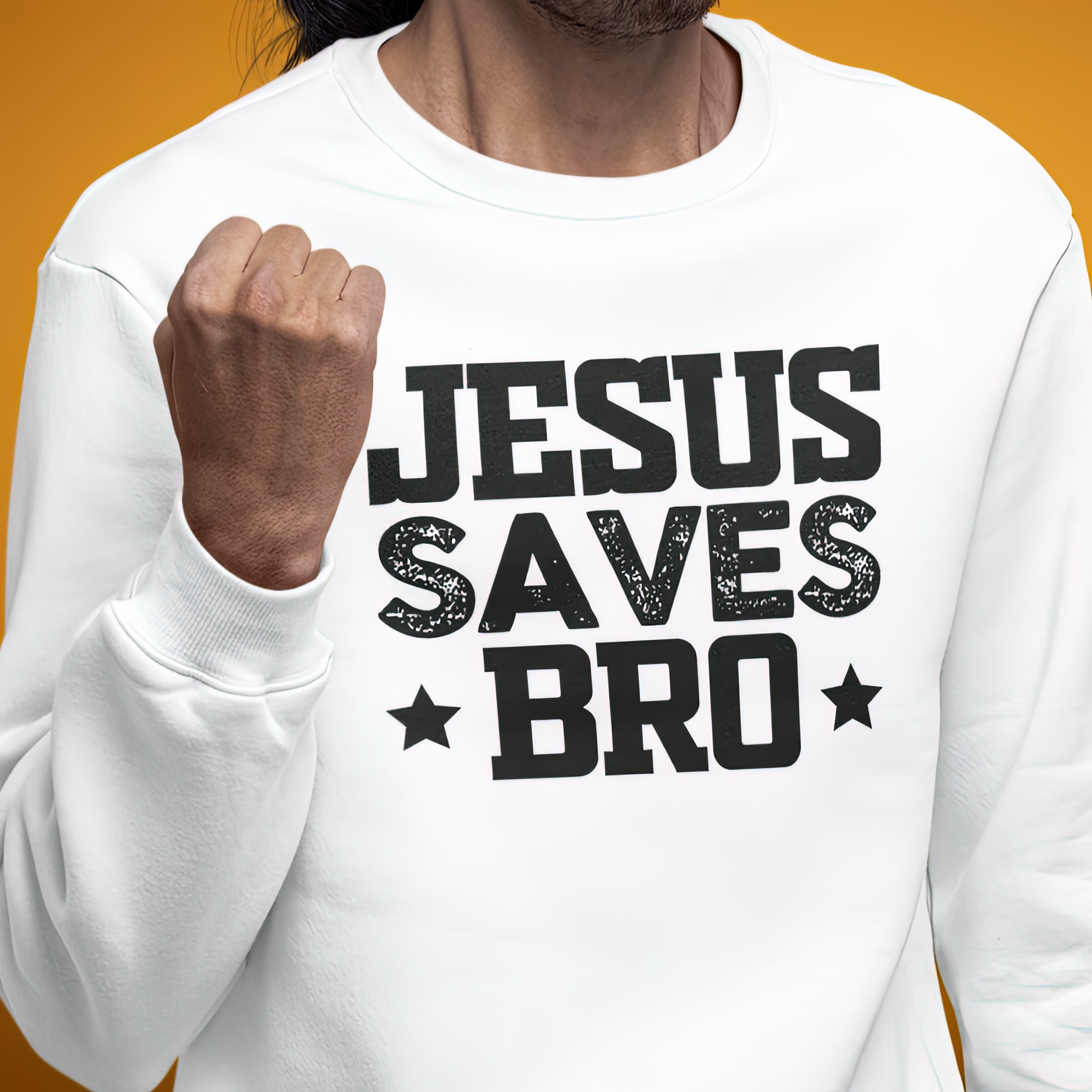 Jesus saves 2025 bro sweatshirt